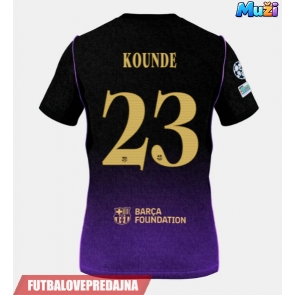 Lacne Muži Futbalové dres Barcelona Jules Kounde #23 2026-27 Krátky Rukáv - Preč